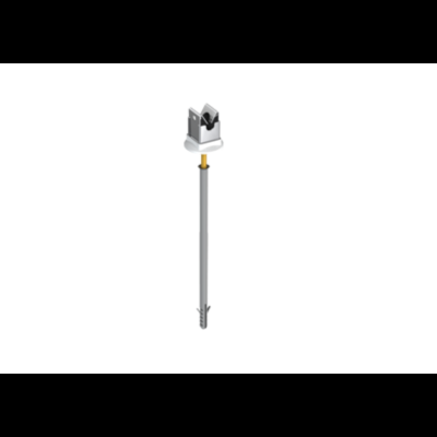Art. 110 056 S3_Nosač za izolirani zid, izolac. do 170 mm, Niro-Clip, tip B, vodič Ø 8mm, Inox V2A